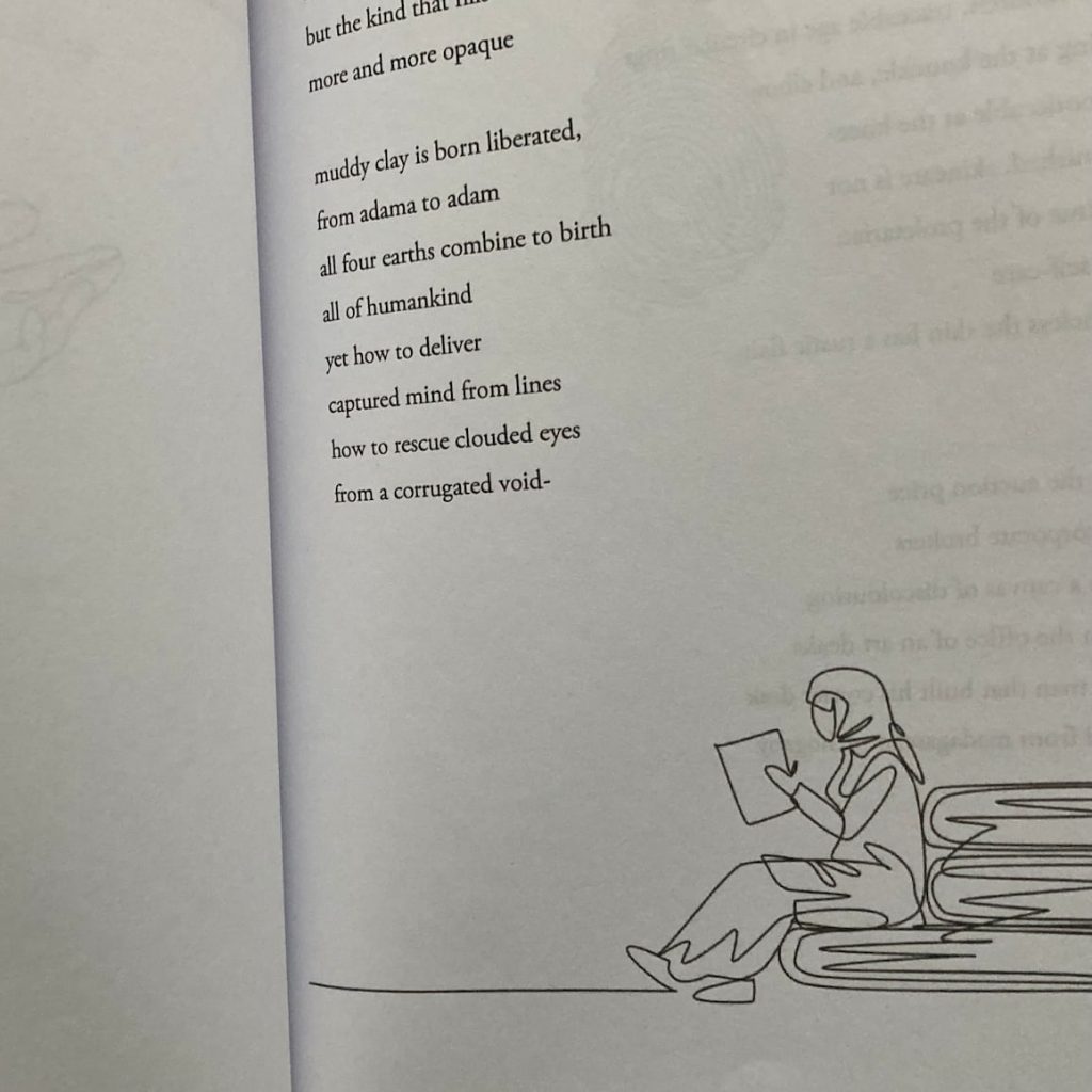 Poem with hijabi reading